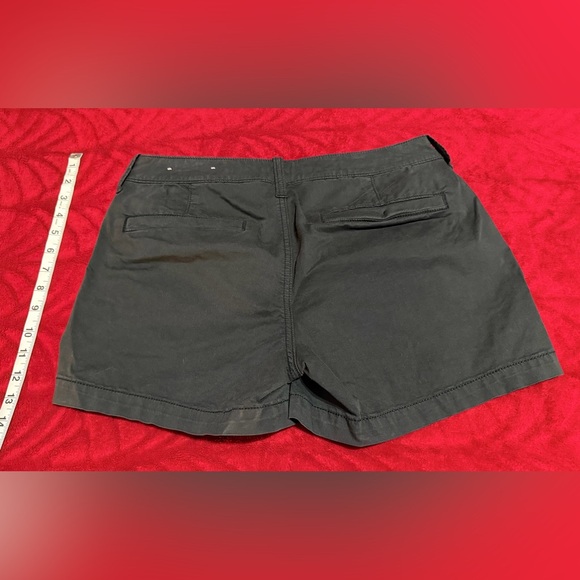 Size 8 Black American Eagle Shorts POCKETS Great Condition Measurements N Pics - Picture 9 of 12